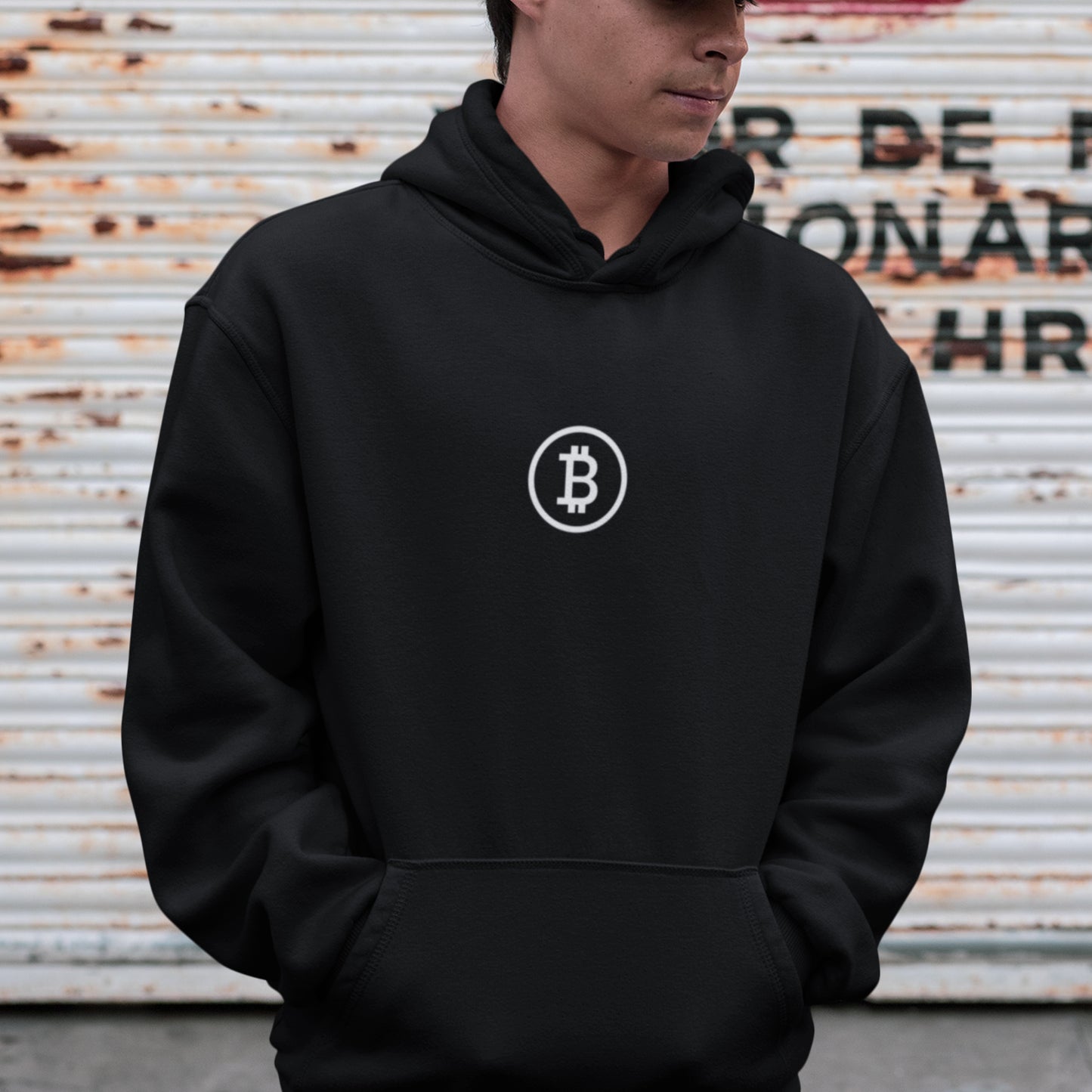 Bitcoin Minimal Hoodie