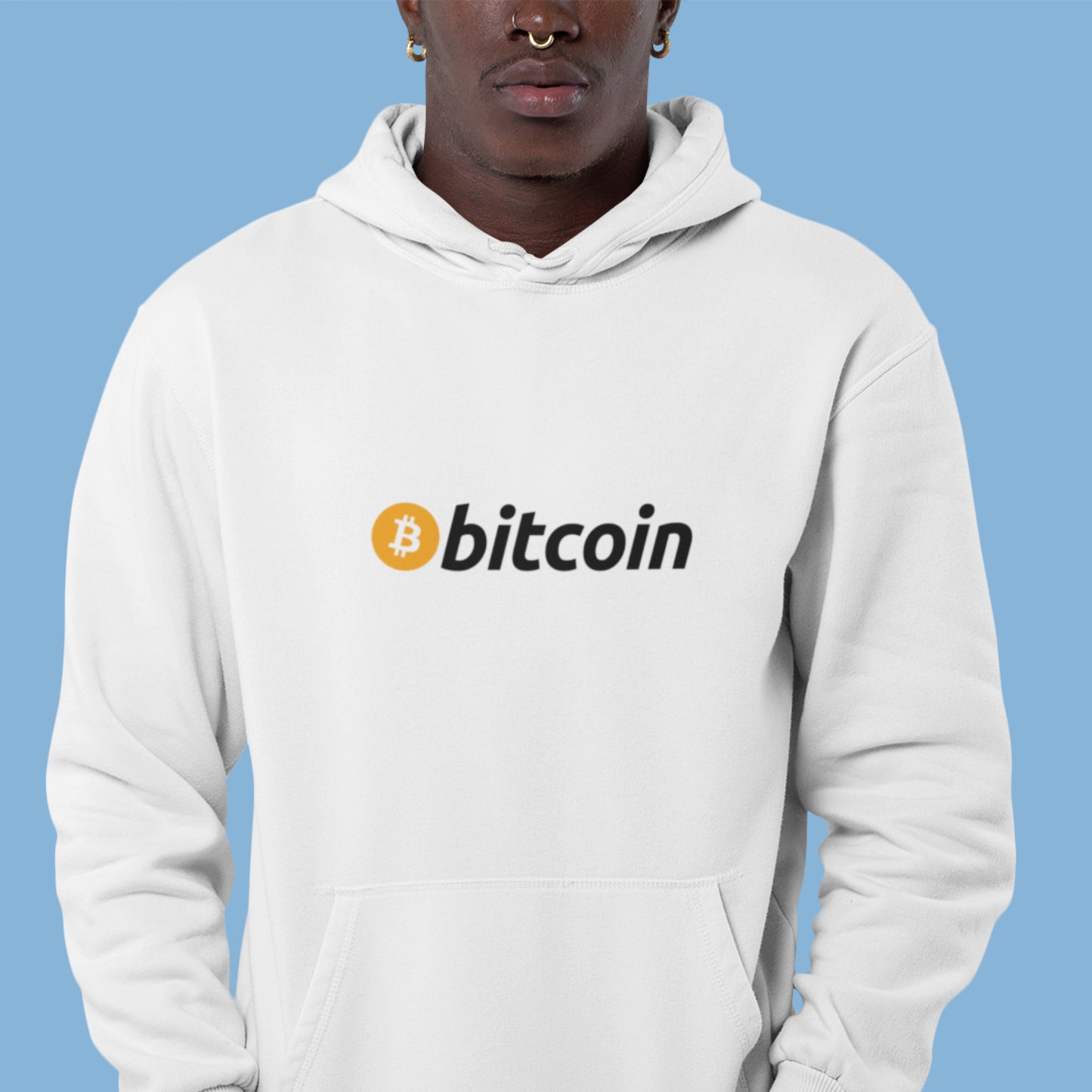 Classic Bitcoin Wordmark Hoodie