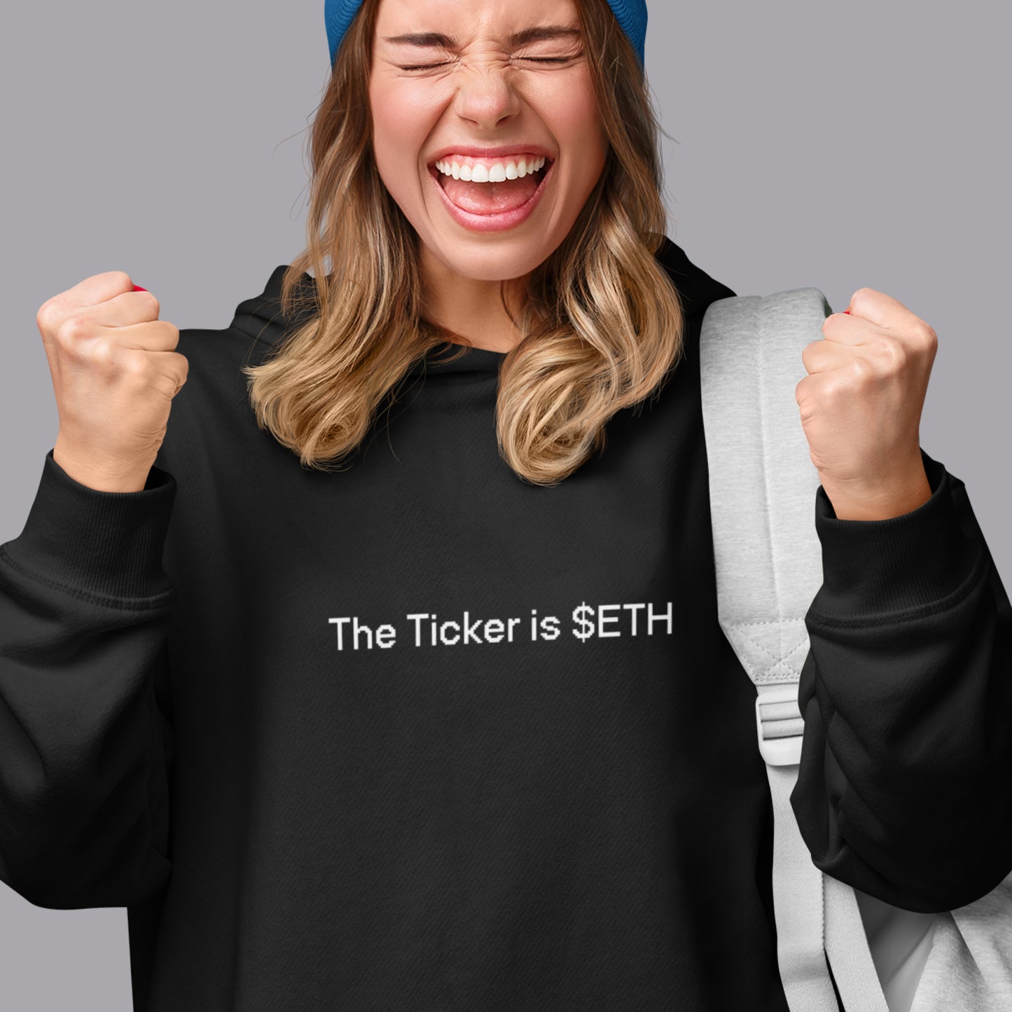 The Ticker Is $ETH Hoodie