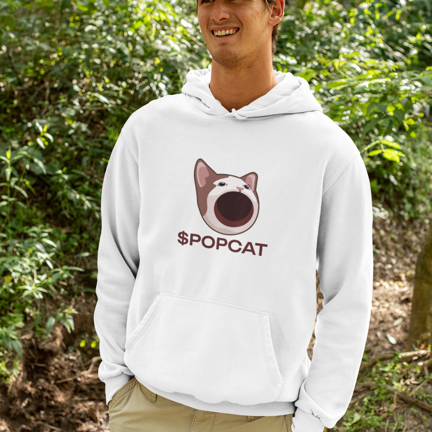 $POPCAT Logo Hoodie