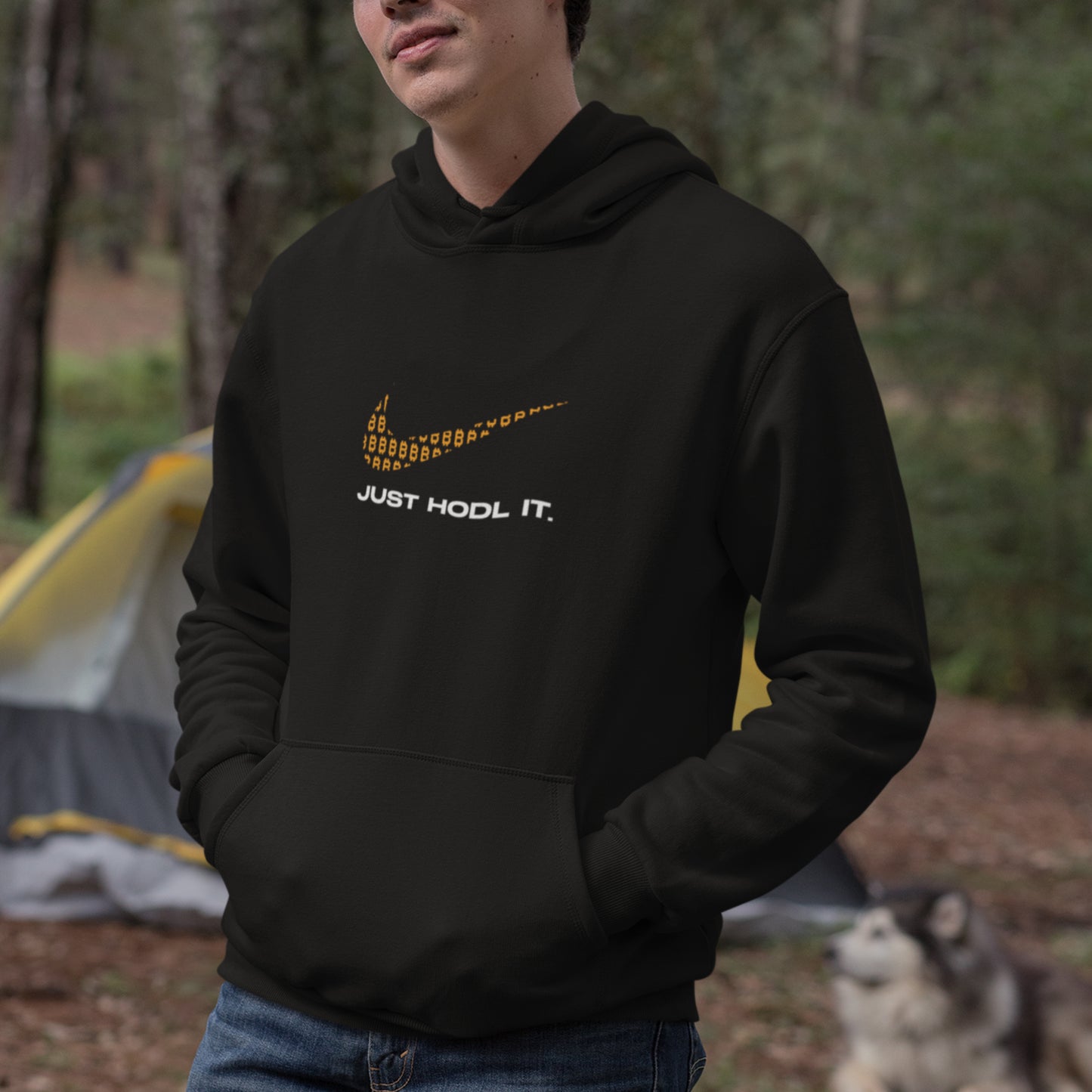 Bitcoin - Just Hodl It Hoodie