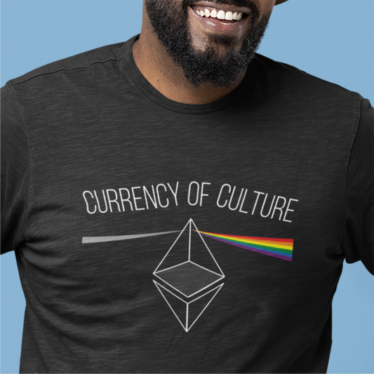 Currency of culture $ETH Spectrum Tee
