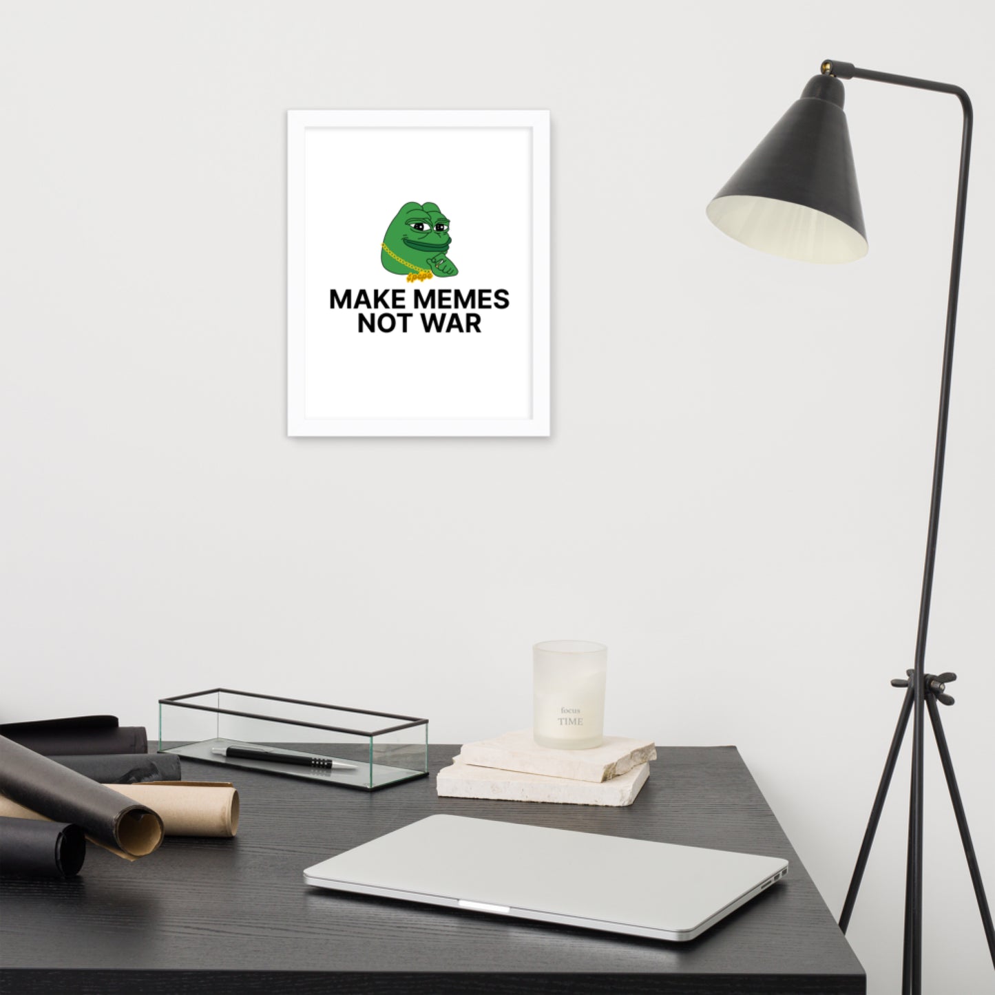 Make Memes Not War Poster