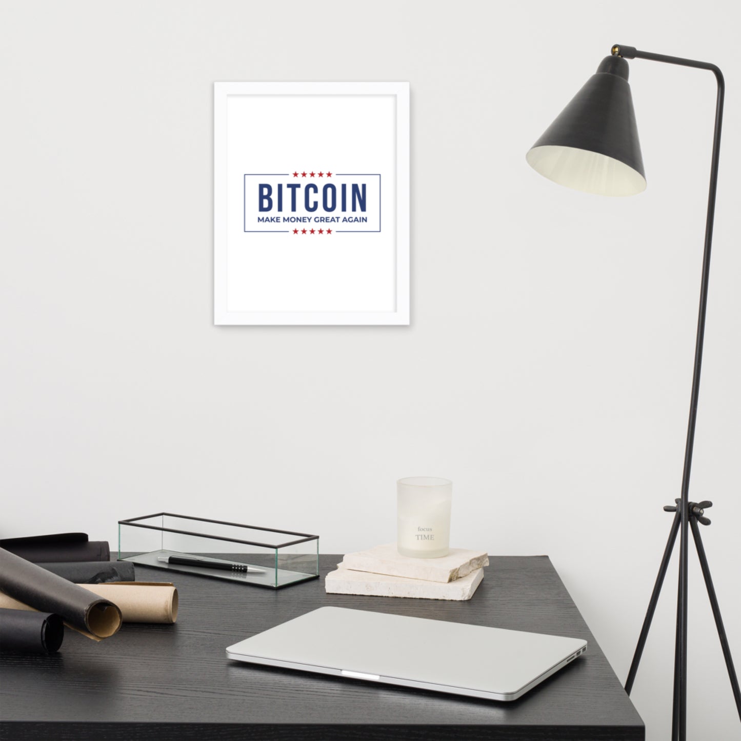 BITCOIN - Make Money Great Again Poster