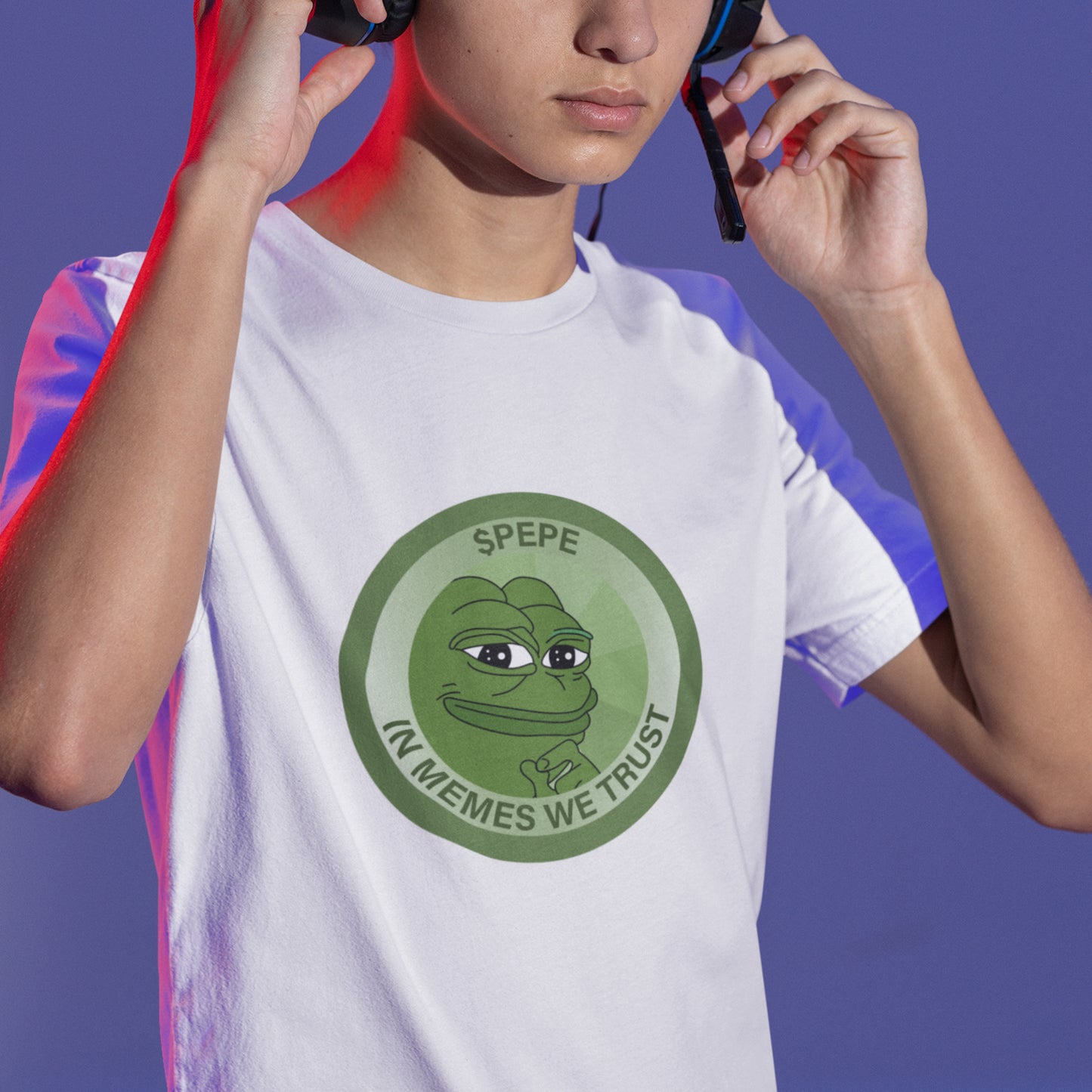 $PEPE - In Memes We Trust Tee