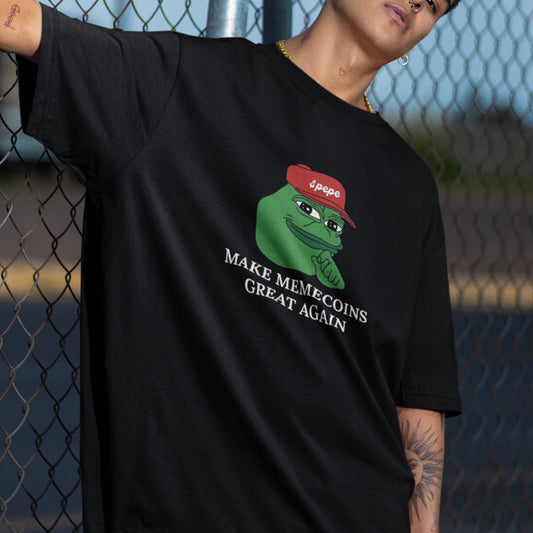 $PEPE- Make Memecoins Great Again Tee