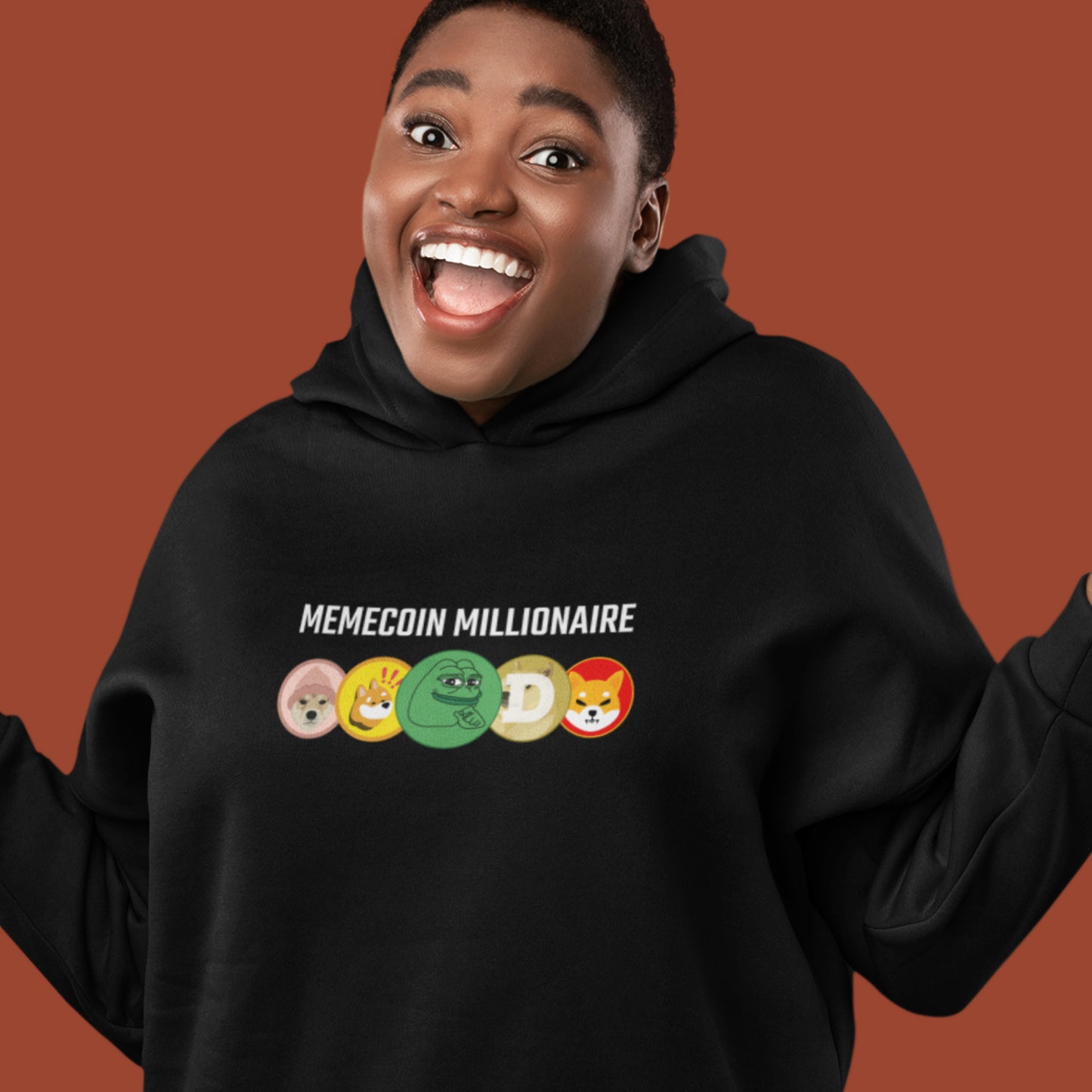 Memecoin Millionaire Hoodie