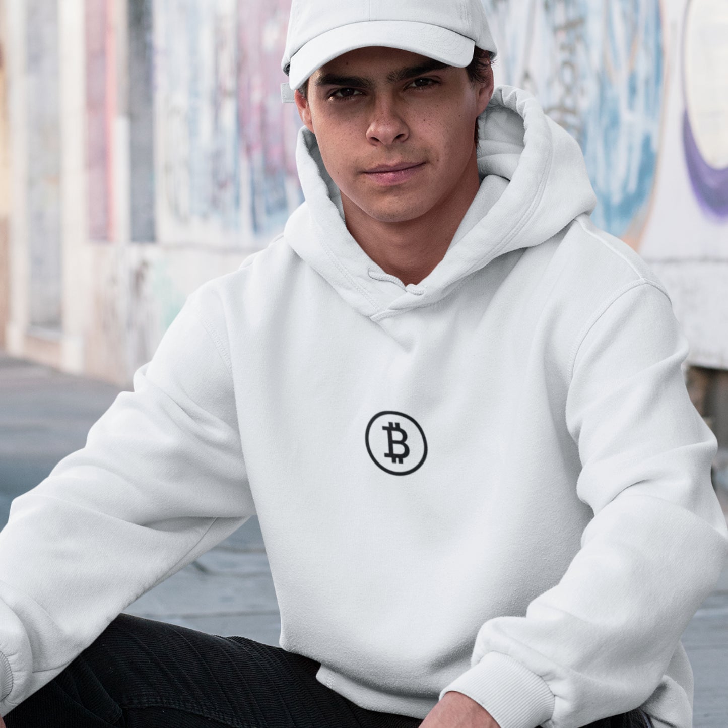 Bitcoin Minimal Hoodie