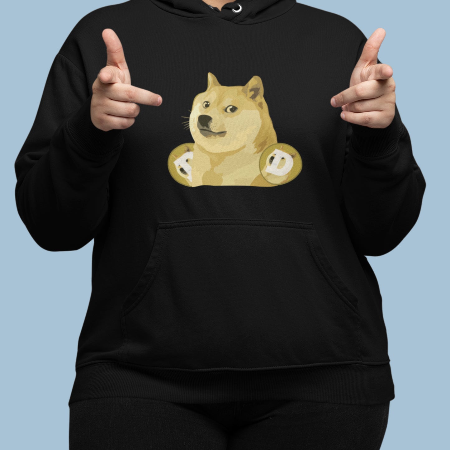 Doge With $DOGE Logo Hoodie