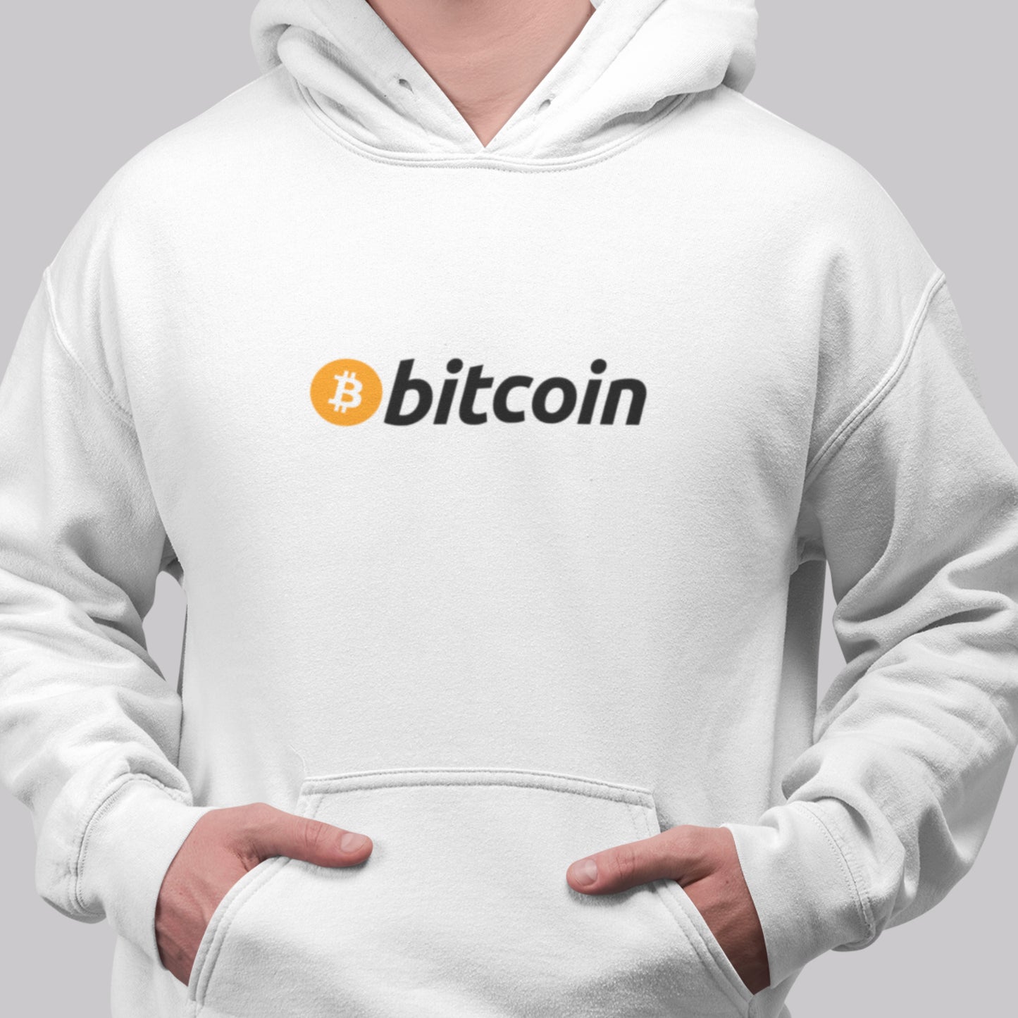 Classic Bitcoin Wordmark Hoodie