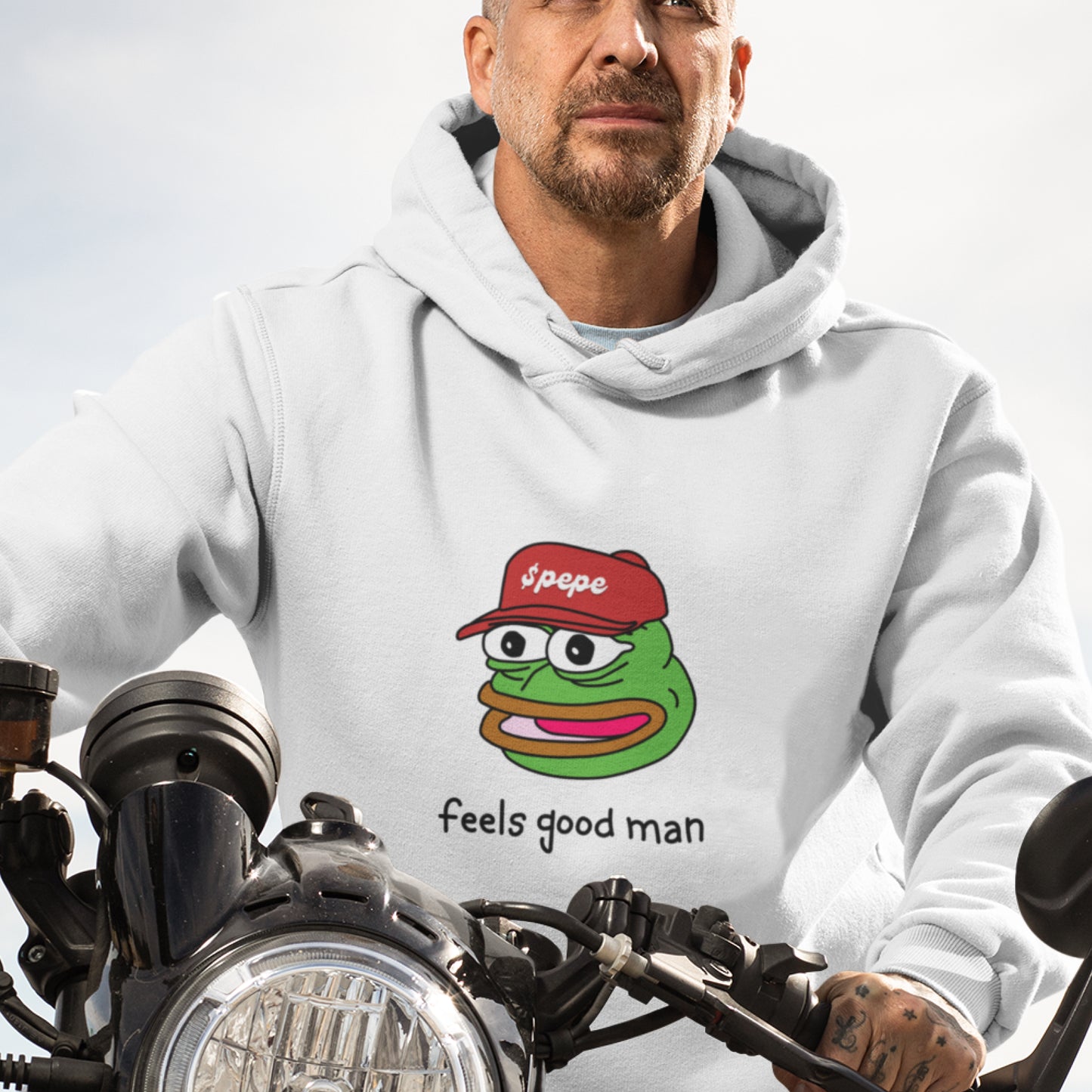 $PEPE- Feels Good Man Hoodie