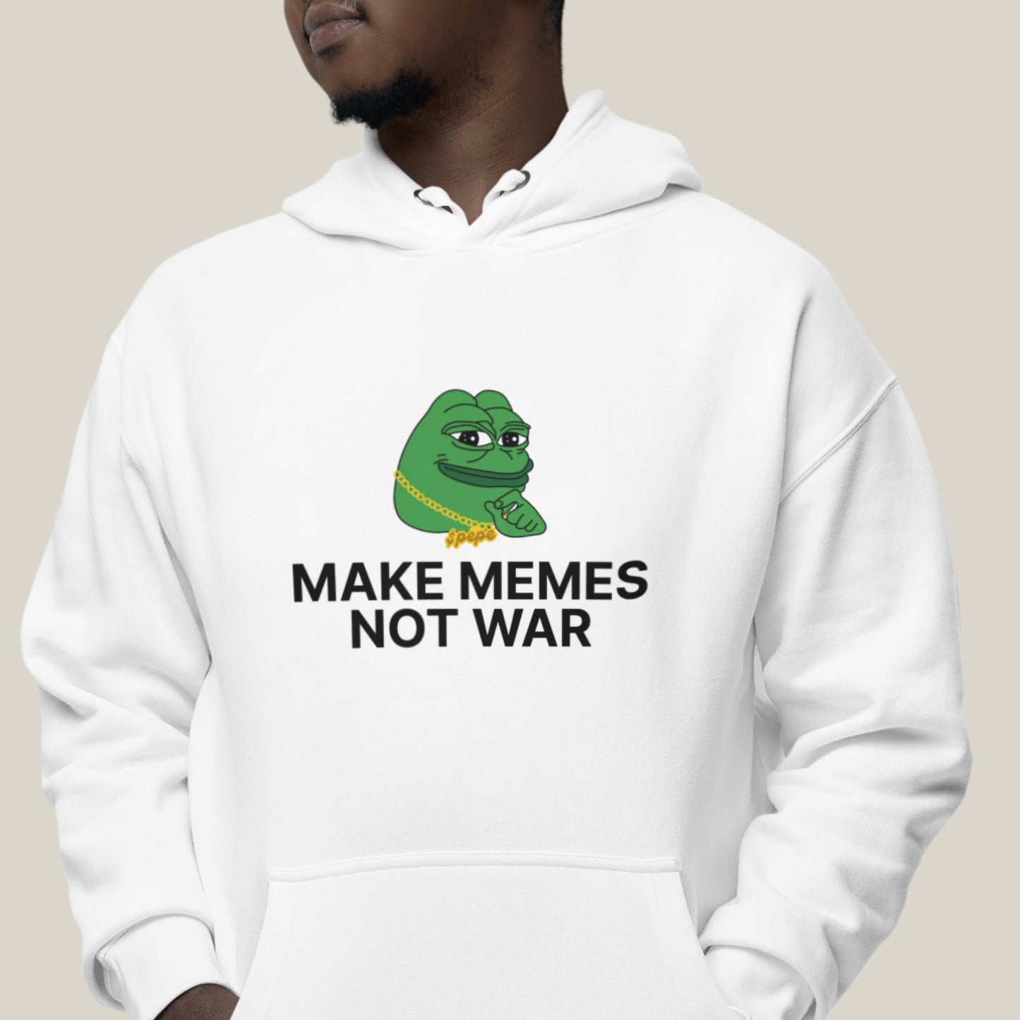 Make Memes Not War Hoodie