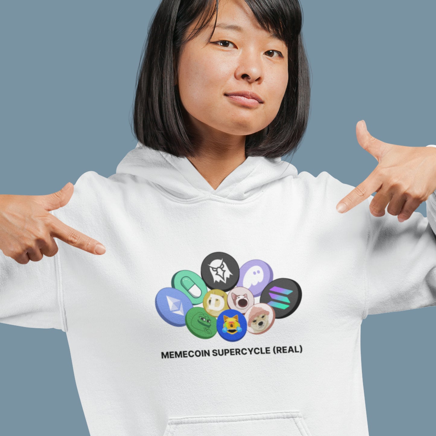 Memecoin Supercycle (real) Hoodie