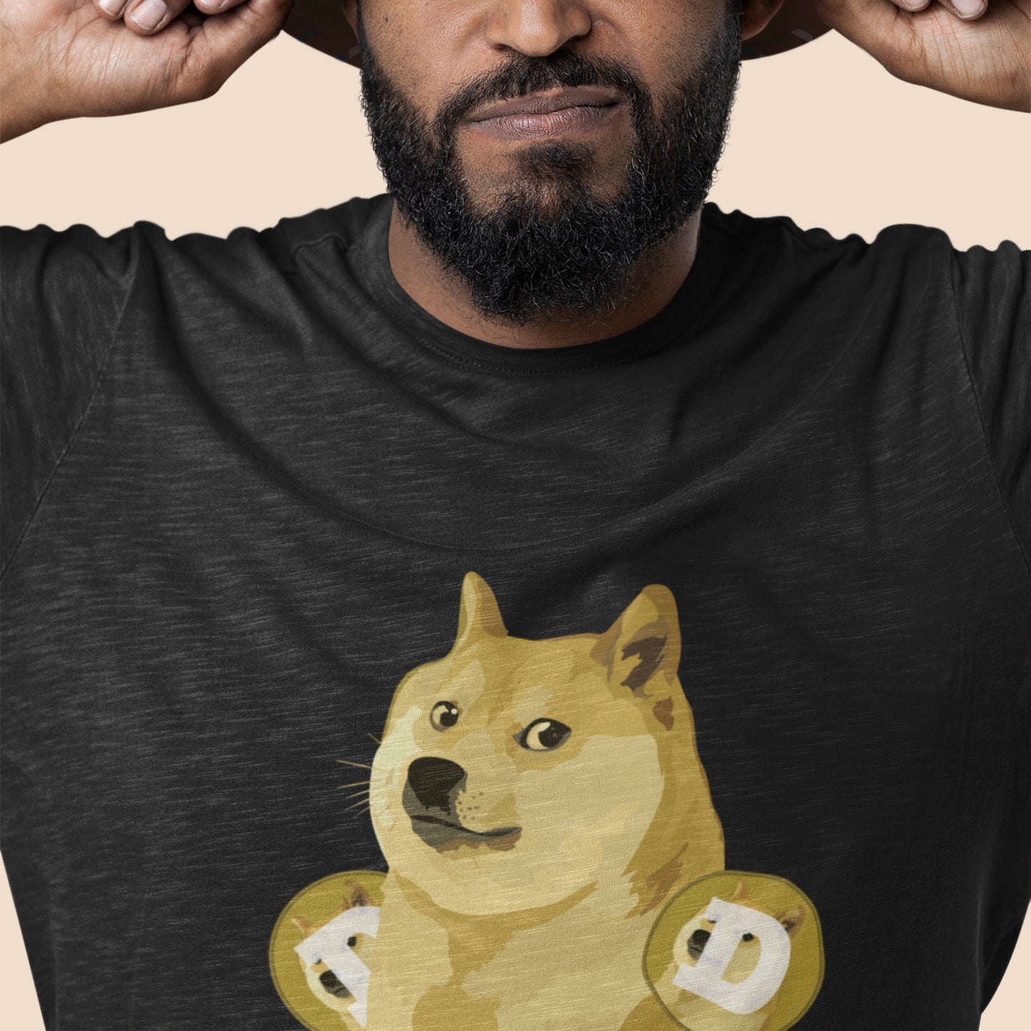 Doge With $DOGE Logo Tee