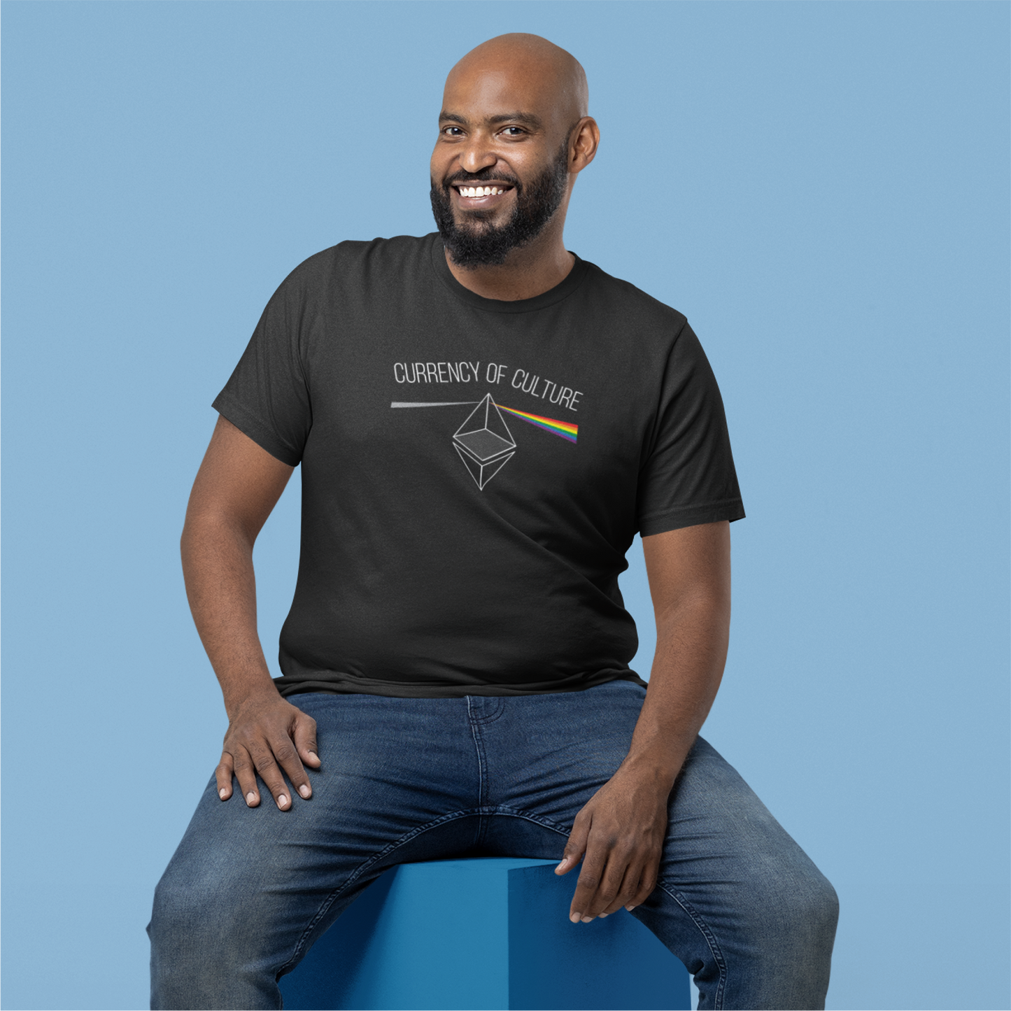 Currency of culture $ETH Spectrum Tee