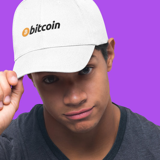Classic Bitcoin Wordmark Hat