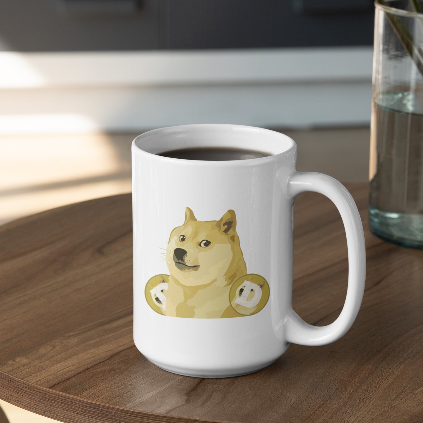 Doge With $DOGE Logo Mug