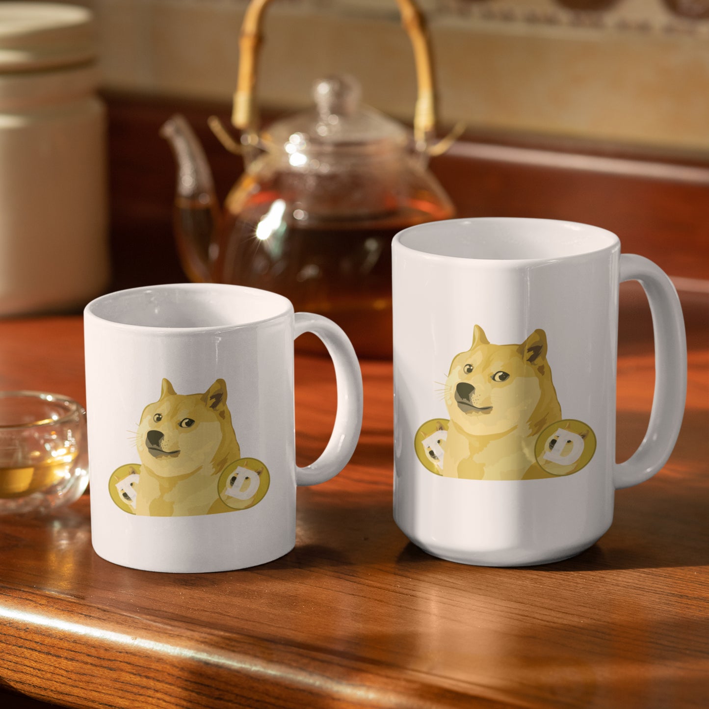 Doge With $DOGE Logo Mug