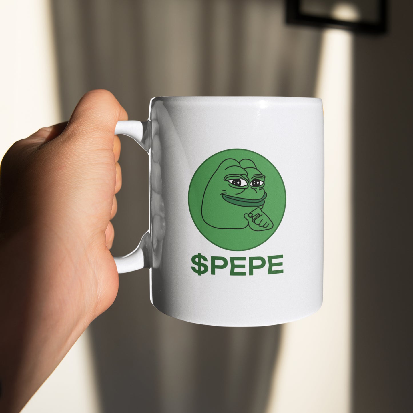 $PEPE Logo Mug