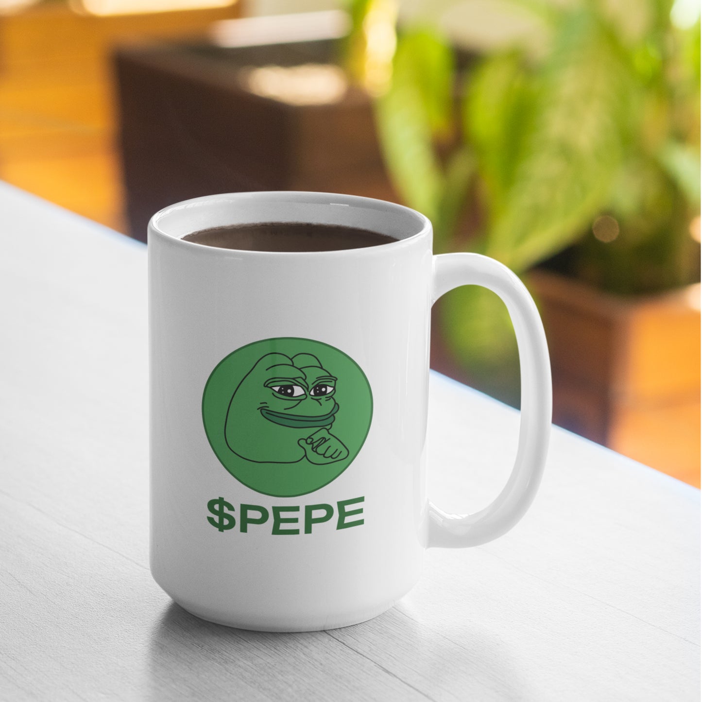 $PEPE Logo Mug