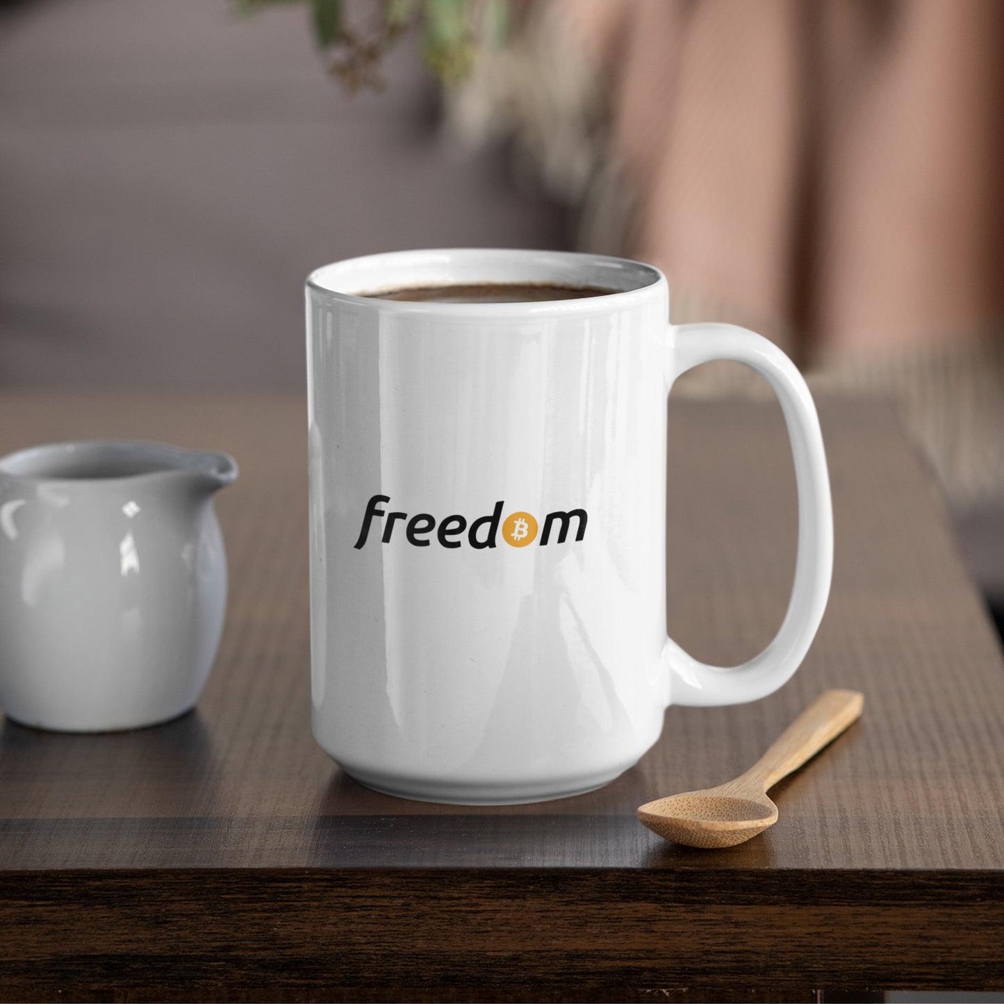 Freedom Bitcoin Mug