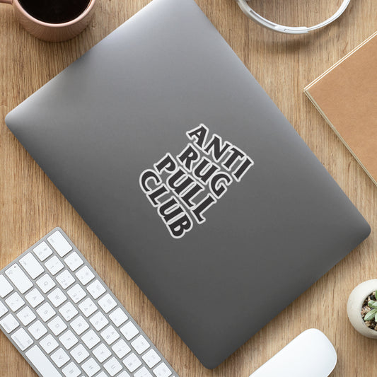Anti Rug Pull Club Sticker Sheet