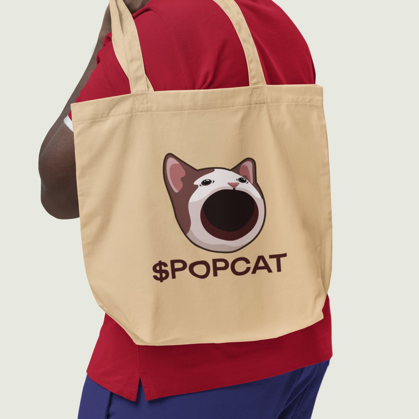 $POPCAT Tote Bag