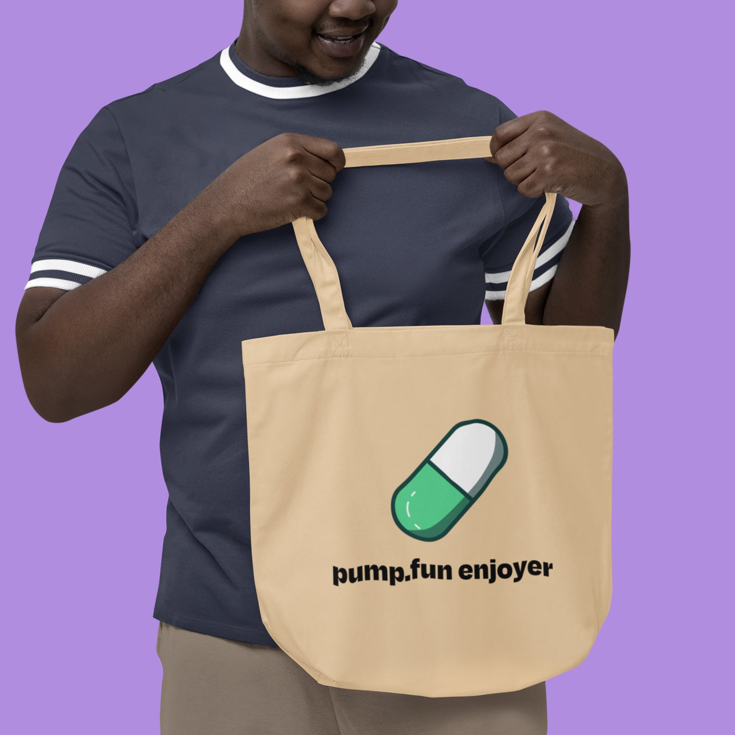 Pump.fun Enjoyer Tote Bag