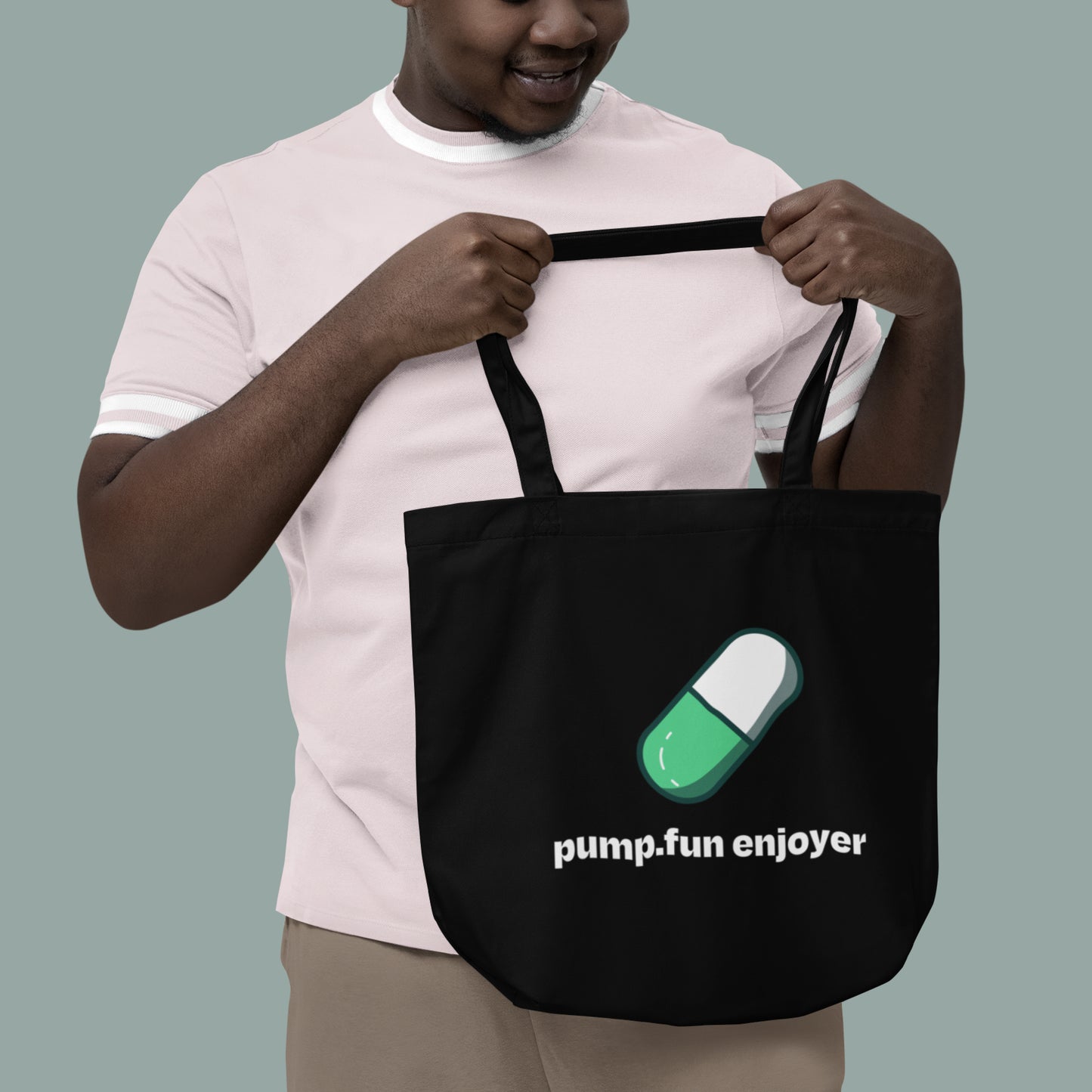 Pump.fun Enjoyer Tote Bag