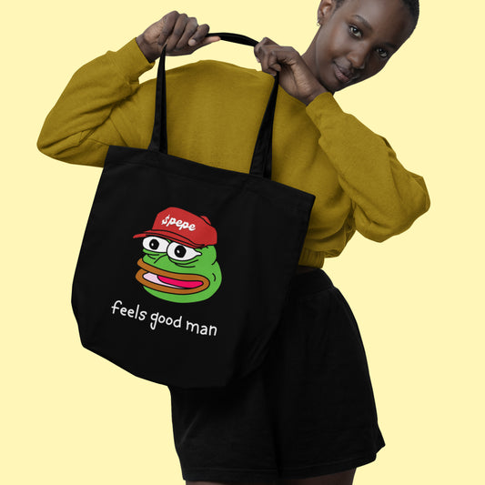 $PEPE- Feels Good Man Tote Bag