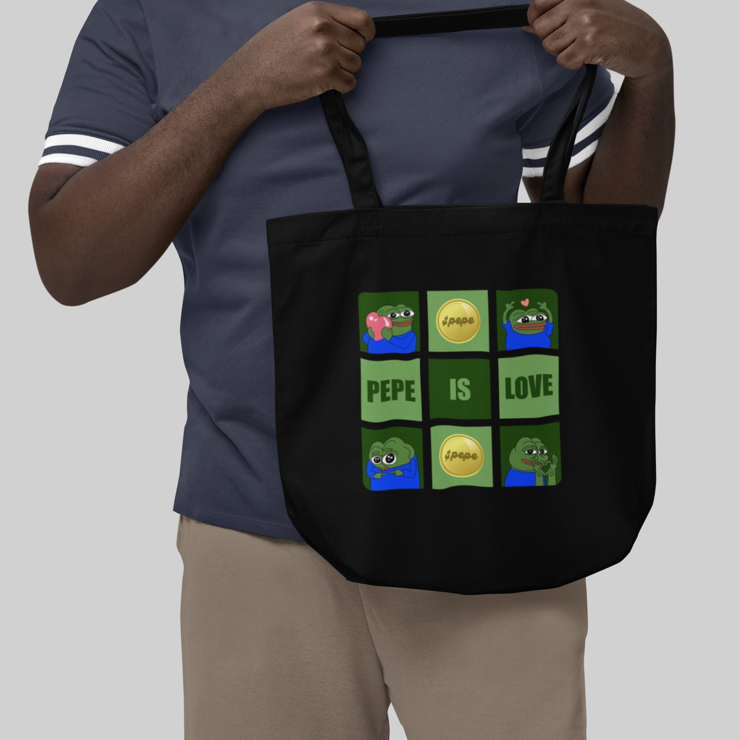 Pepe Is Love Tote Bag