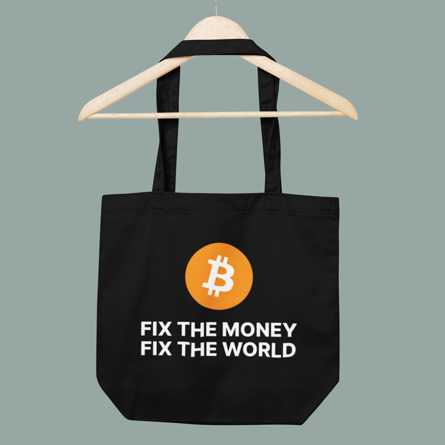 Bitcoin - Fix The Money Fix The World Tote Bag