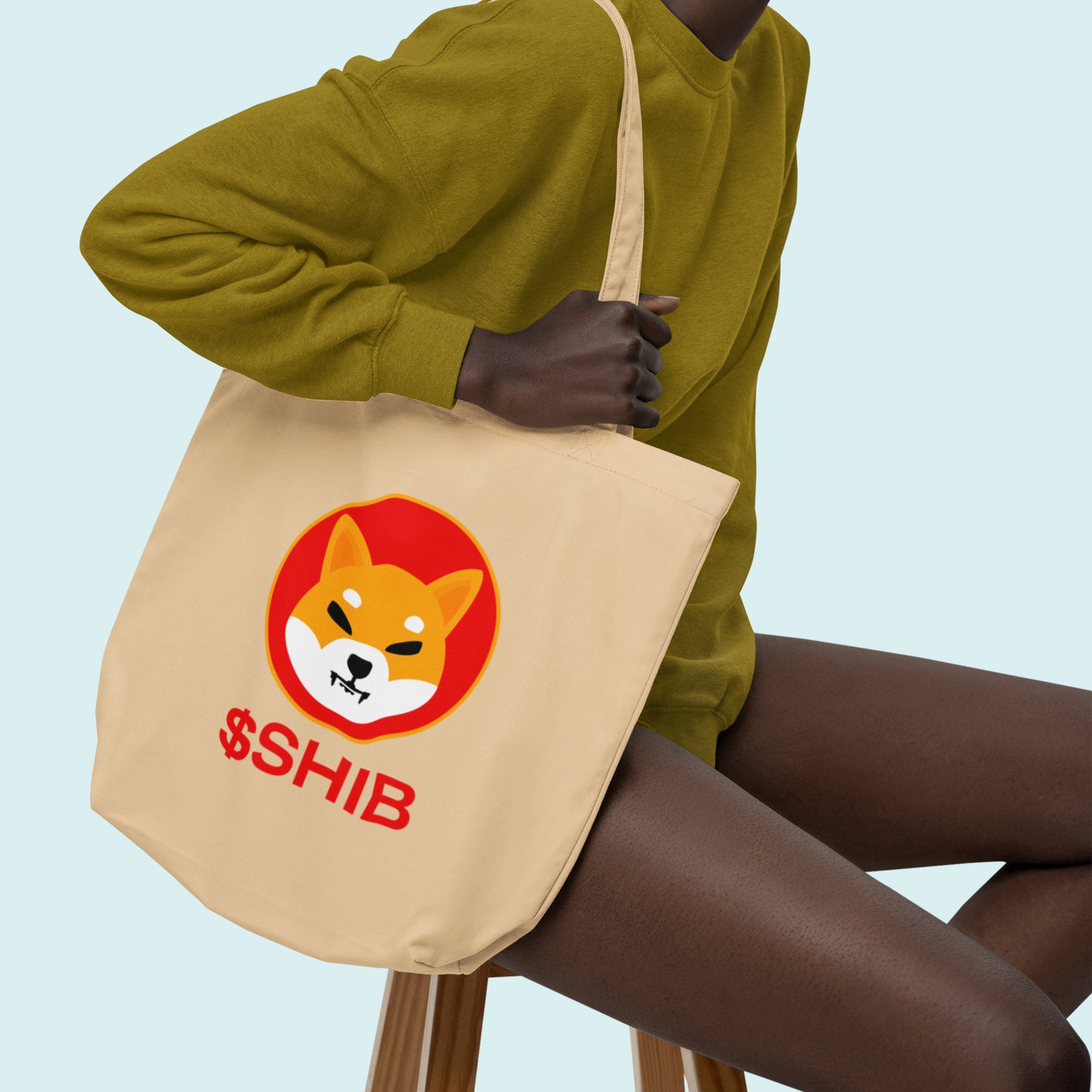 $SHIB Logo Tote Bag