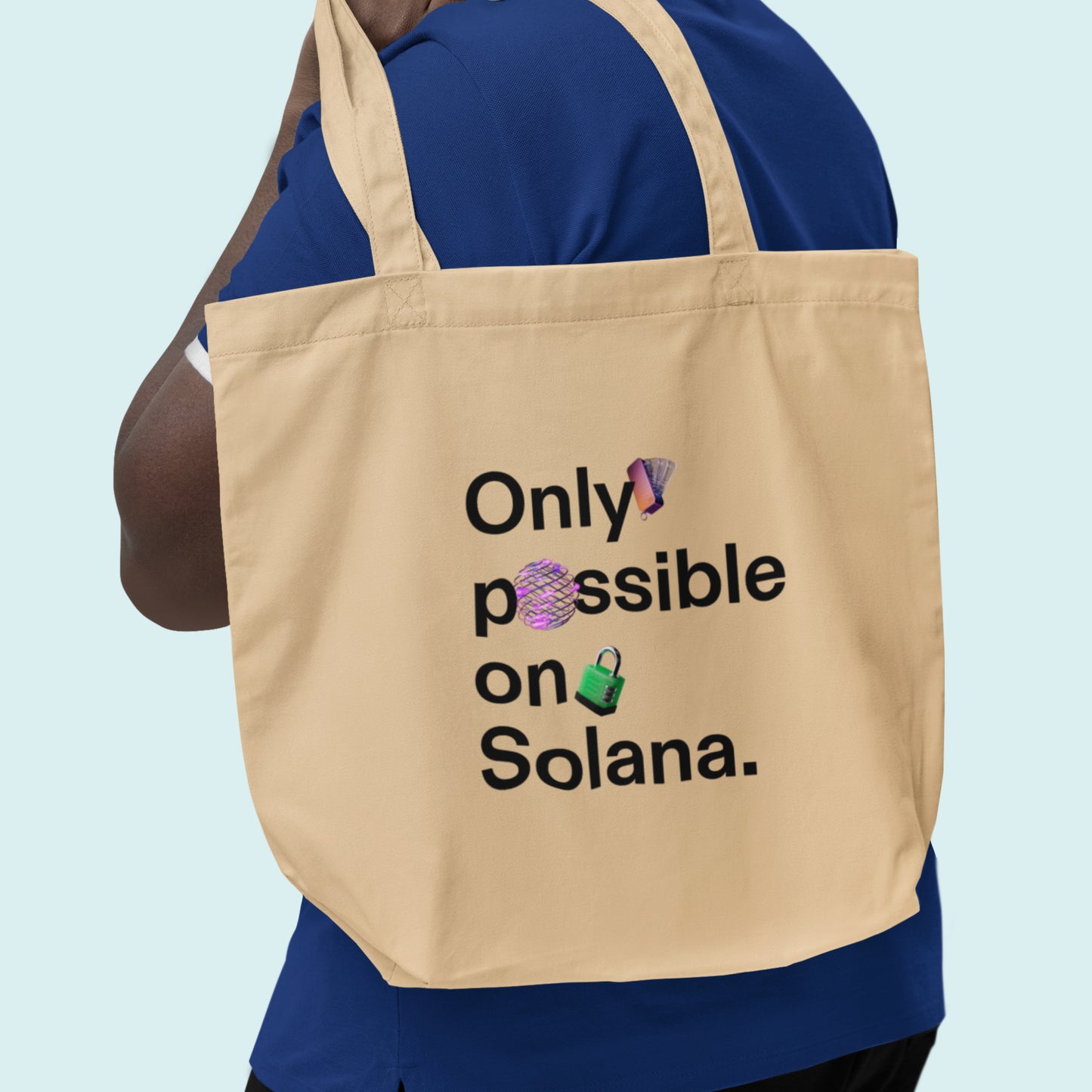 Only Possible On Solana Tote Bag