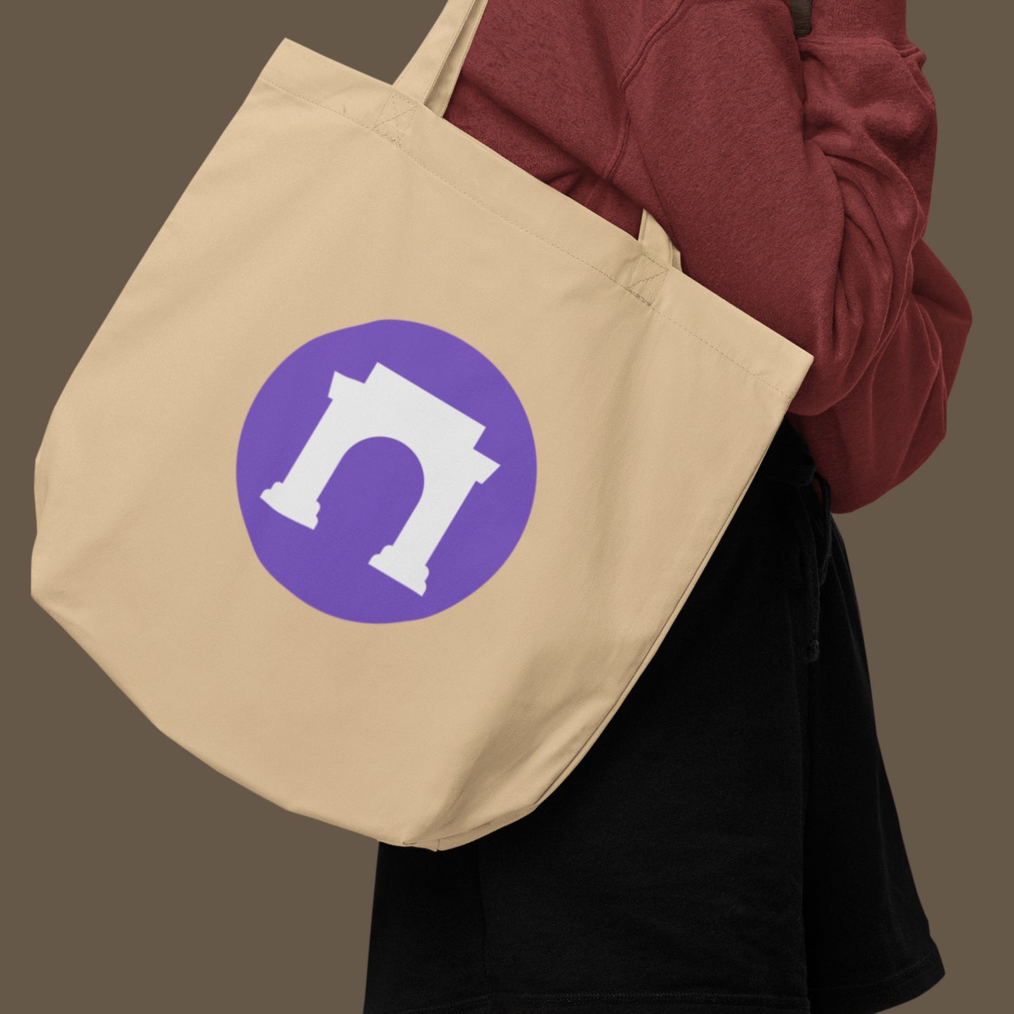 Farcaster Logo Tote Bag