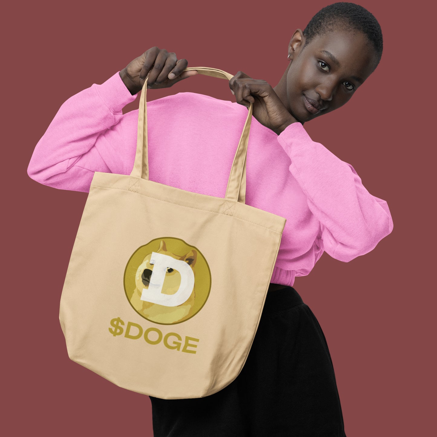 $DOGE Logo Tote Bag