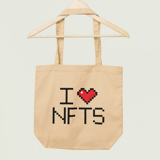 I Love Nfts Tote Bag