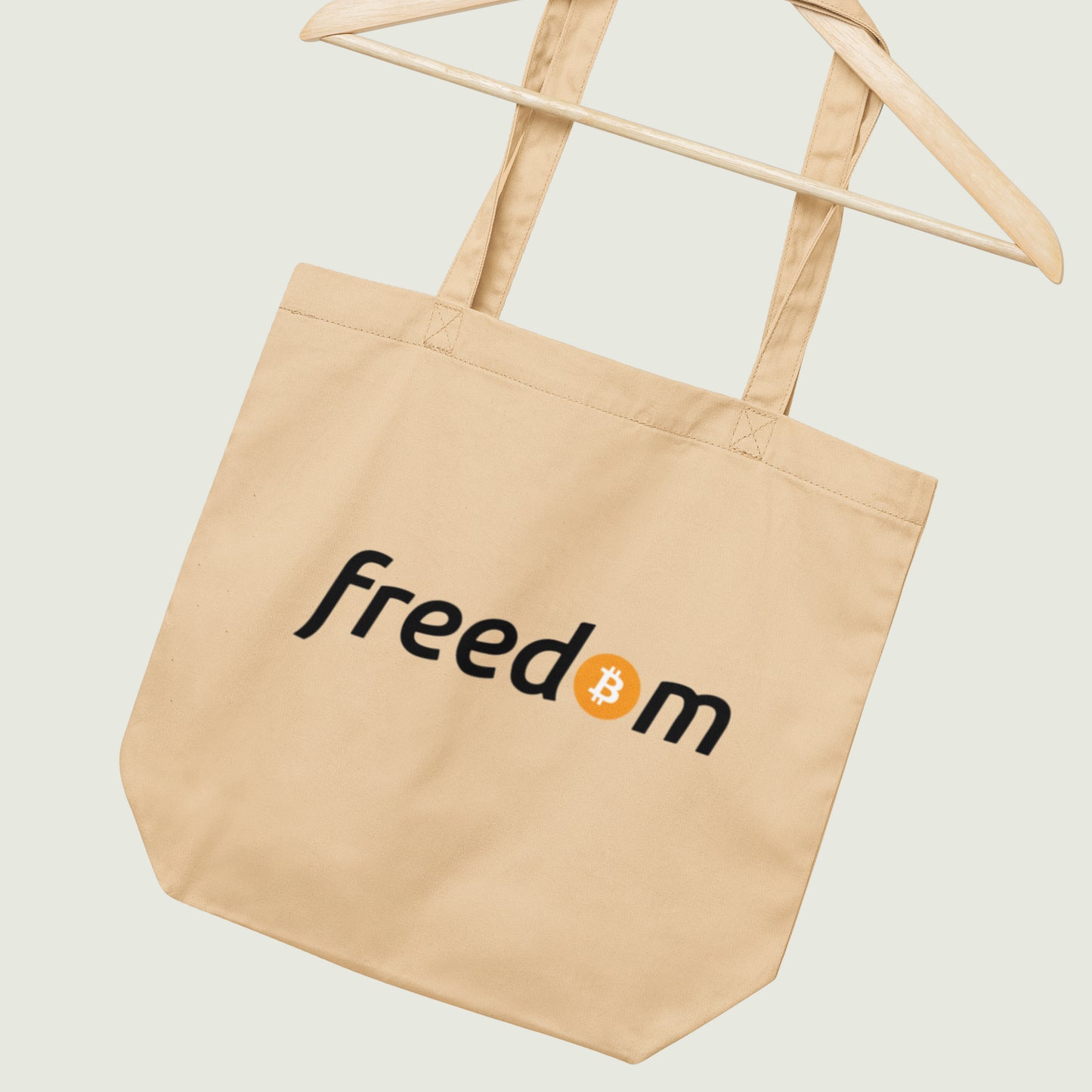 Freedom Bitcoin Tote Bag