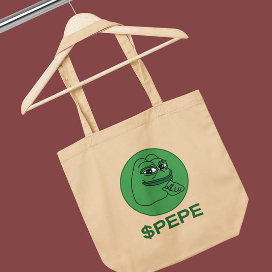 $PEPE Logo Tote Bag