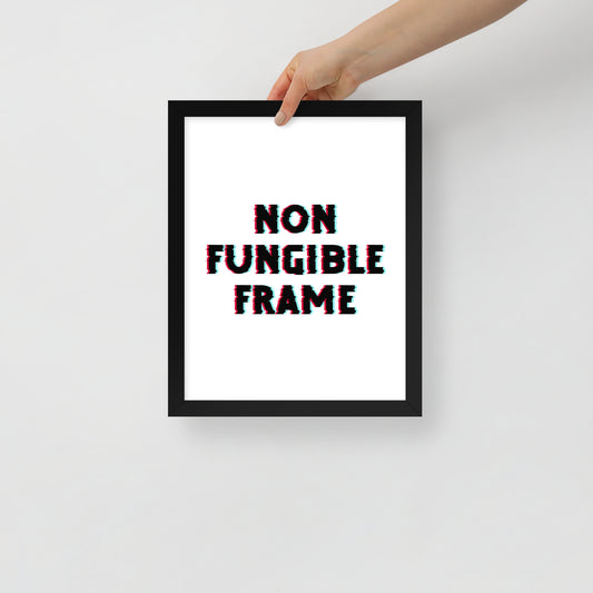 Non Fungible Frame Poster