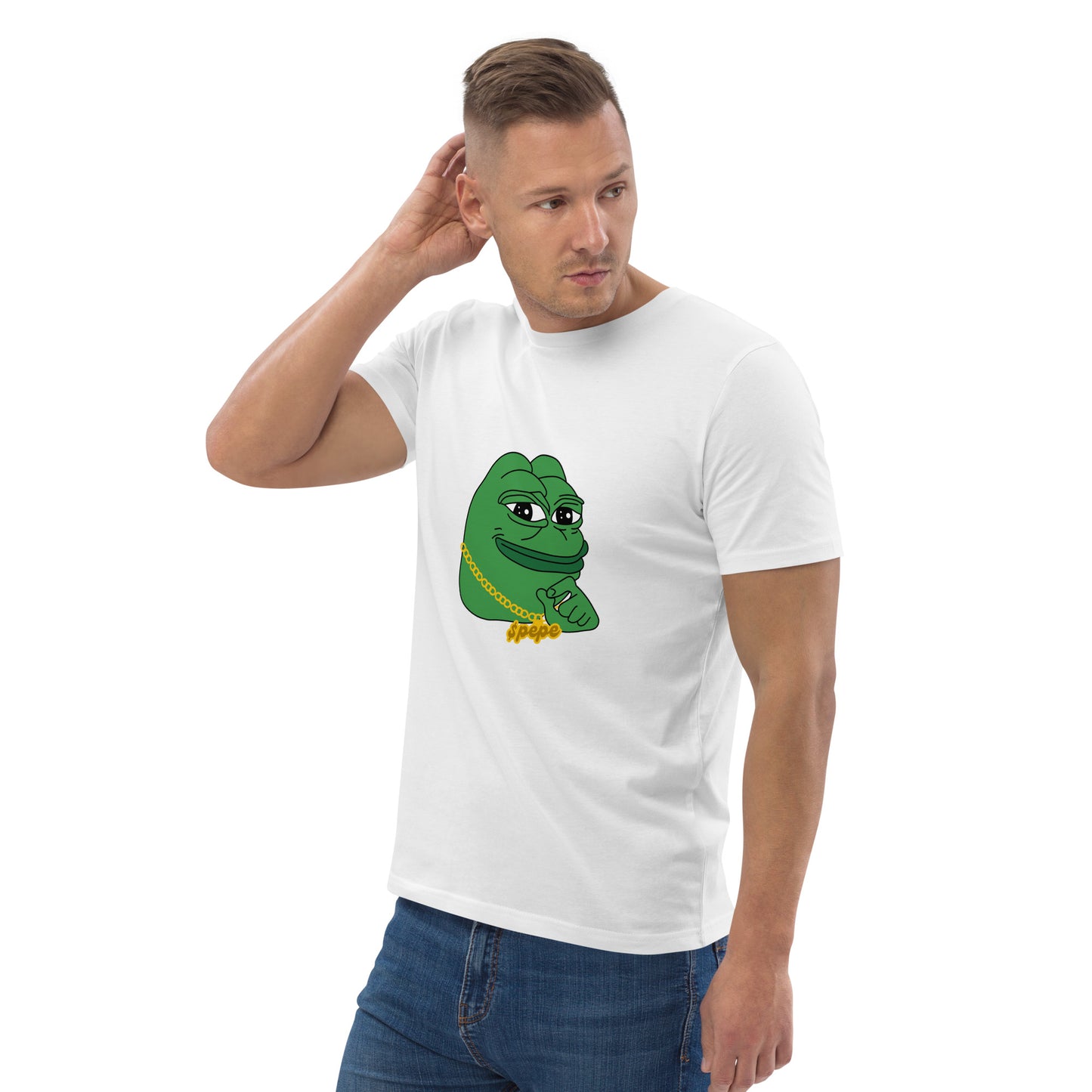 $PEPE Gold Chain Tee