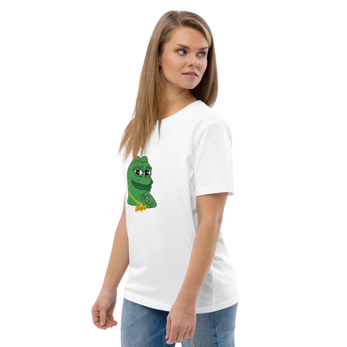 $PEPE Gold Chain Tee