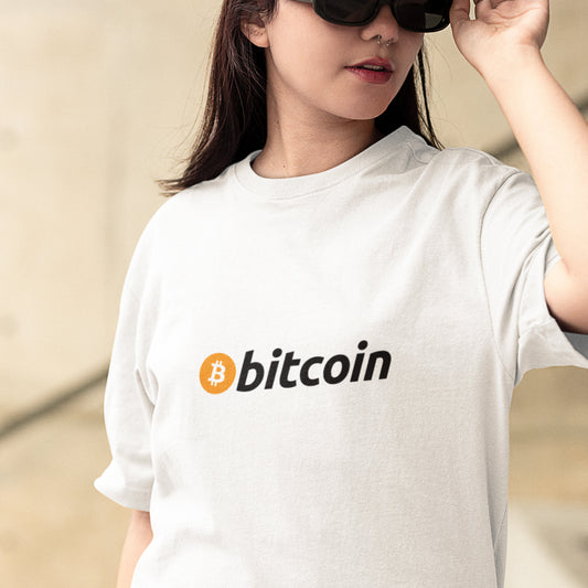 Classic Bitcoin Wordmark Tee