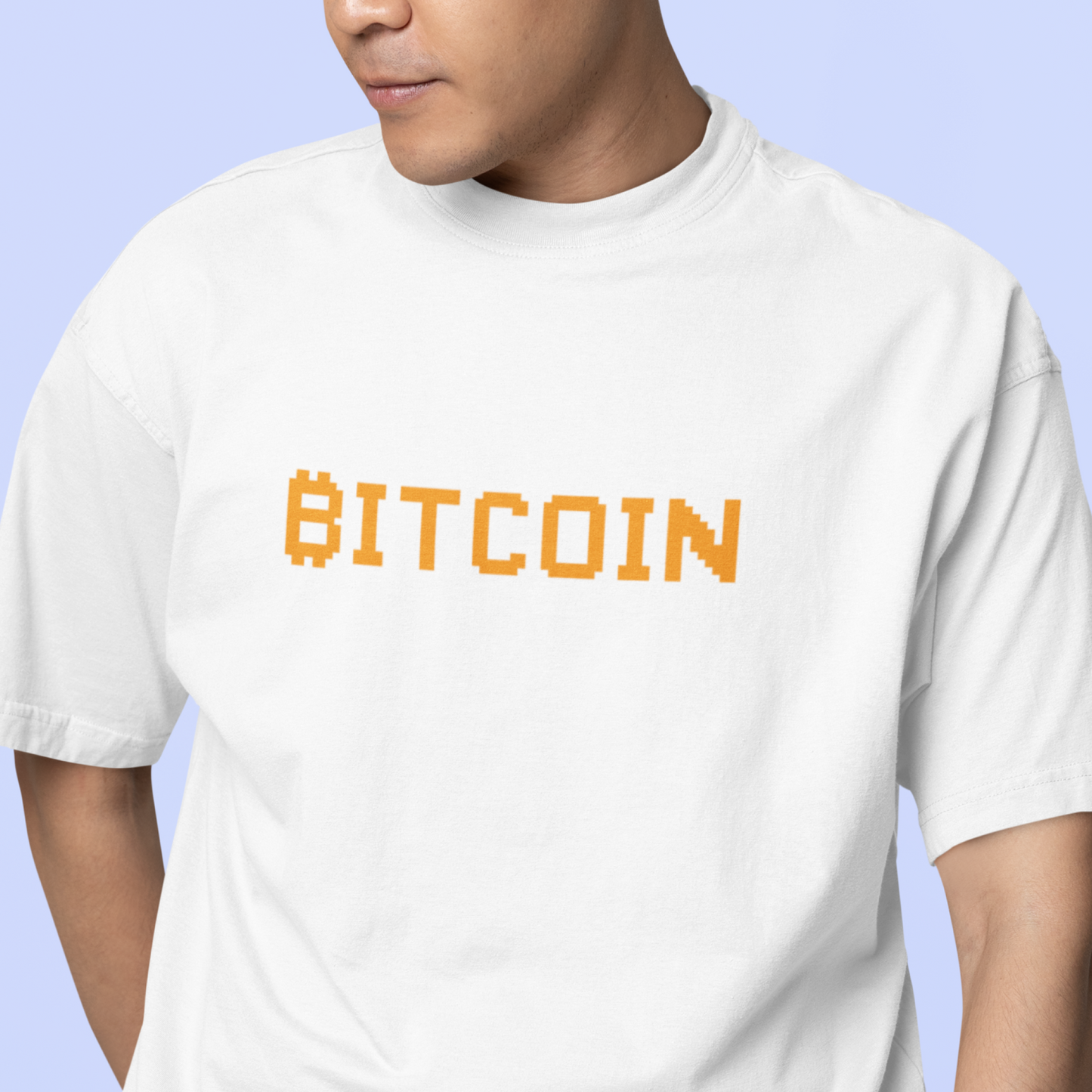 Bitcoin Typography Tee