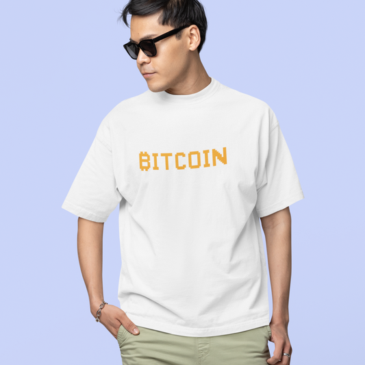 Bitcoin Typography Tee