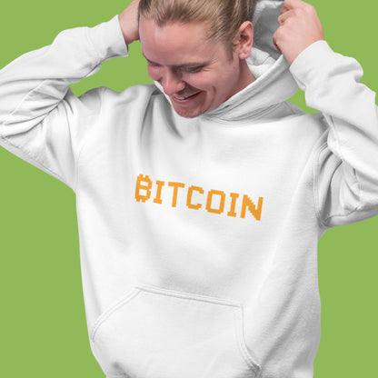 Bitcoin Typography Hoodie