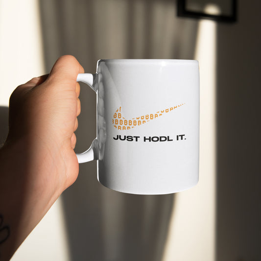 Bitcoin - Just Hodl It Mug