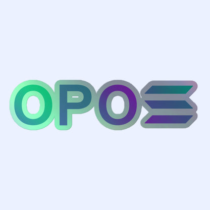 OPOS Holographic Sticker