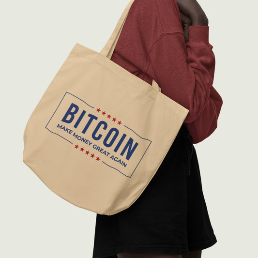 BITCOIN - Make Money Great Again Tote Bag