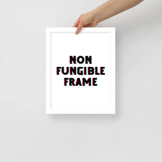 Non Fungible Frame Poster